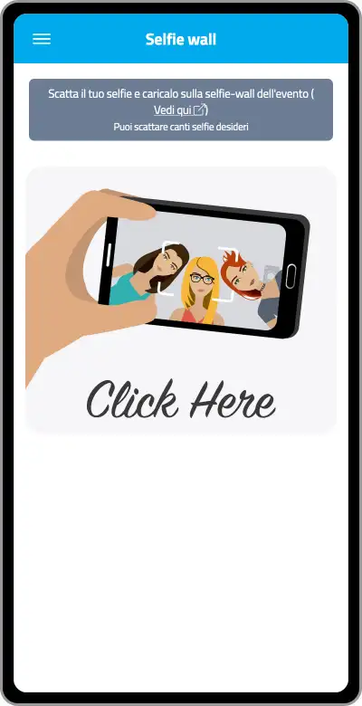 Screen-Selfie wall