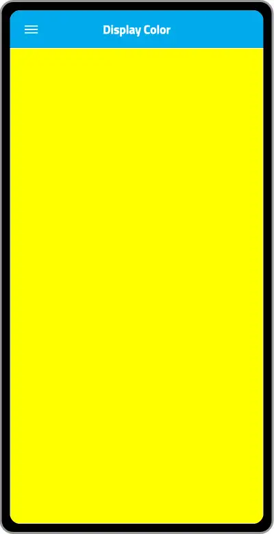 Screen-Display color