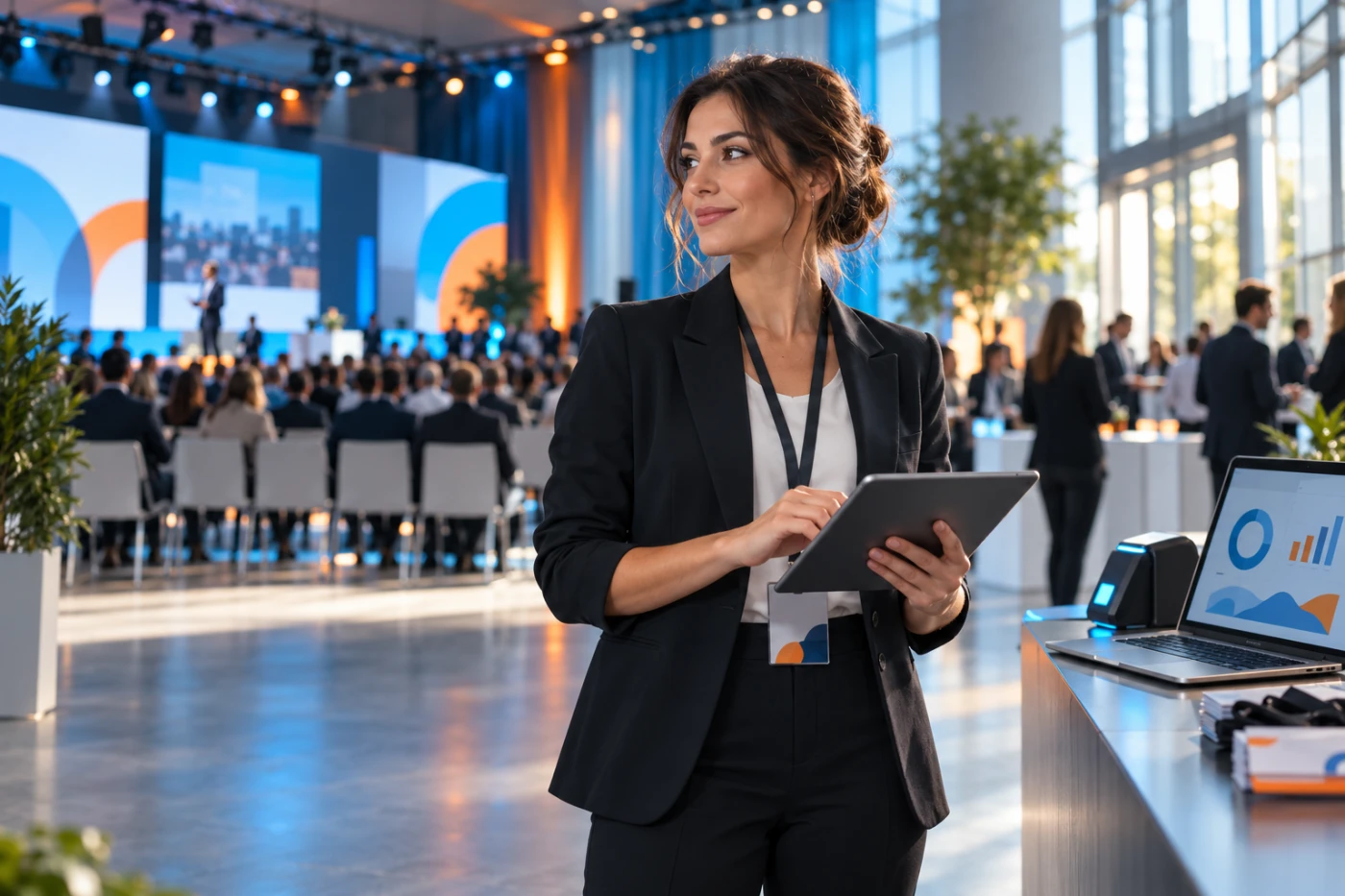 Digital control room for integrated event and attendee management