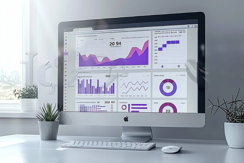 Dashboard piattaforma web aziendale