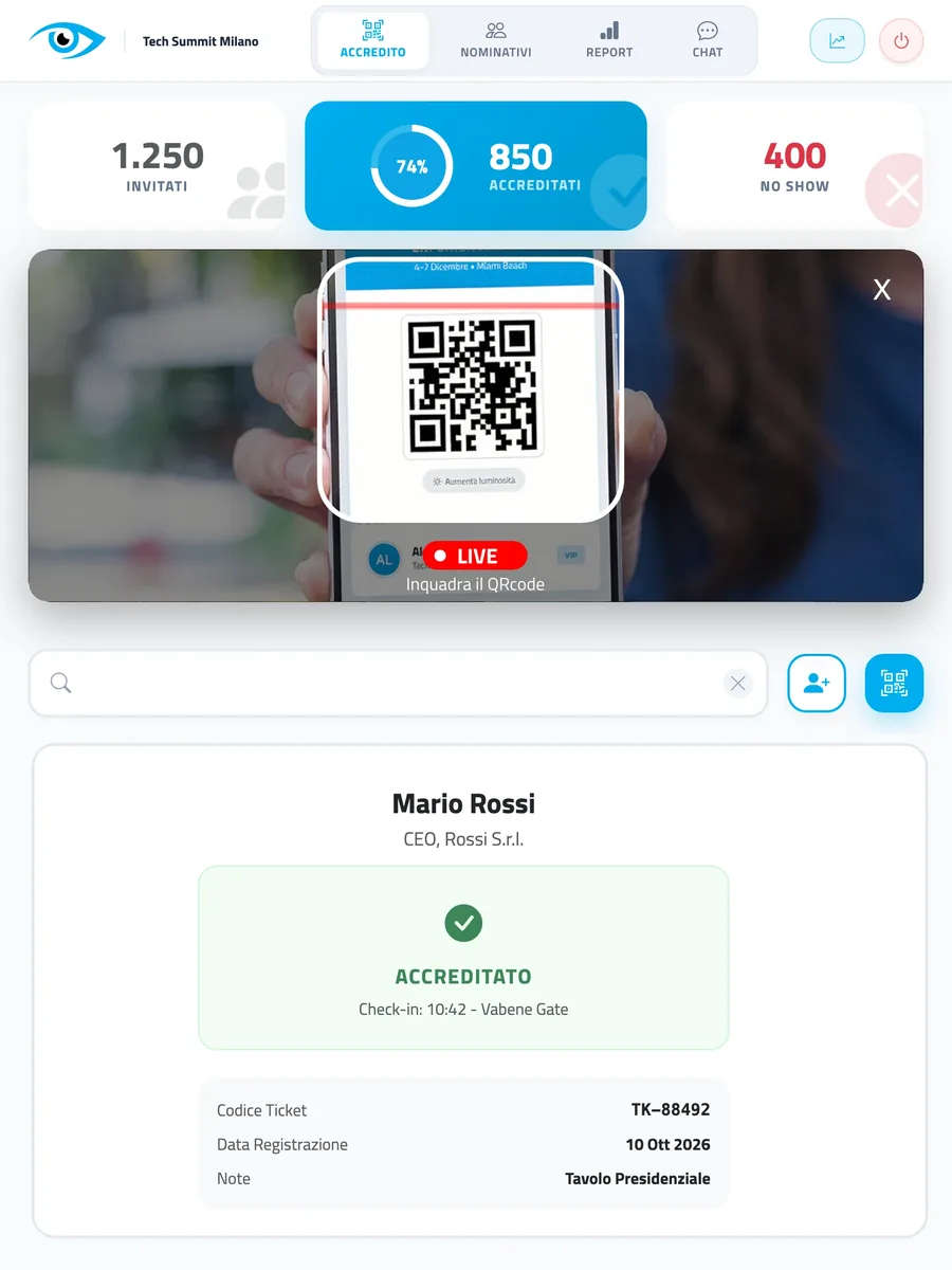 goAhead Plus mobile interface