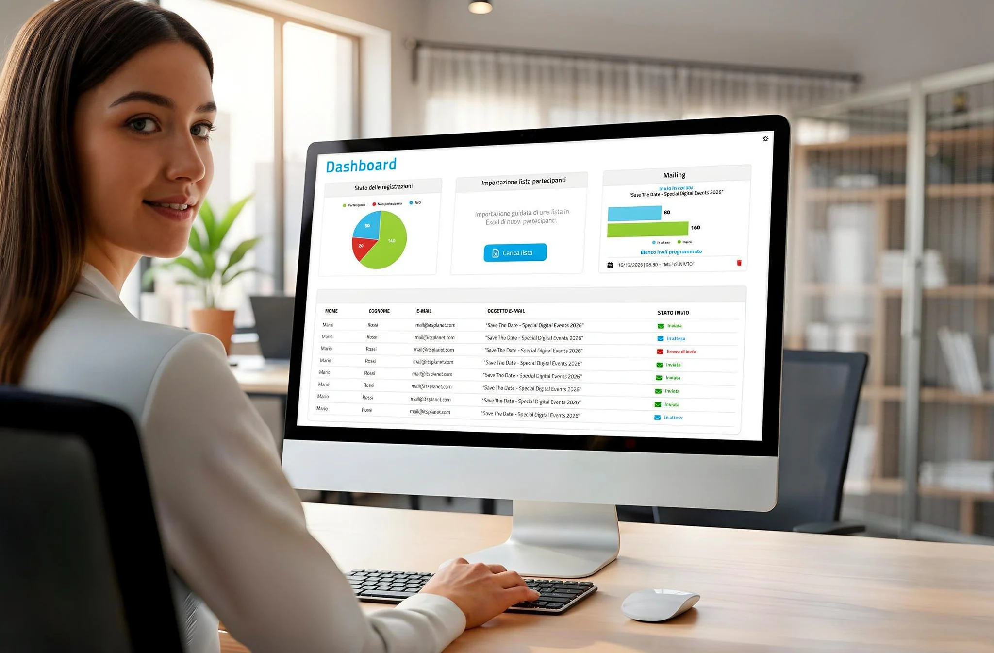 webRay dashboard