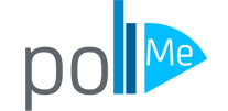 Logo pollMe domande e sondaggi al pubblico